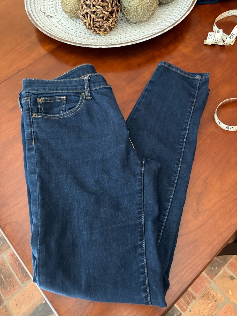 gap Factory Super Skinny Classic Dark Blue Women's Skinny Jeans